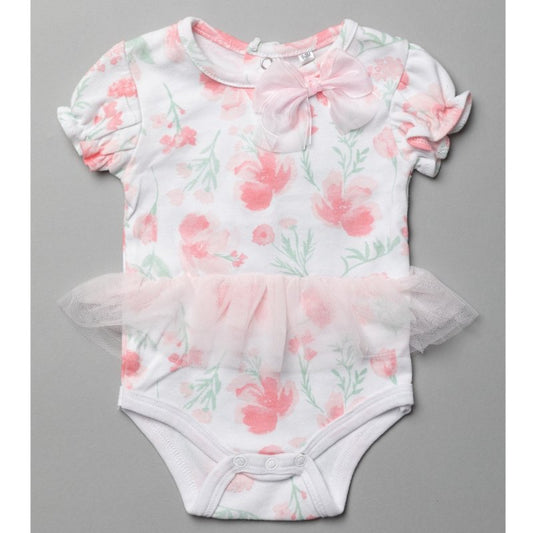 Baby Floral Bodysuit 0-12 months